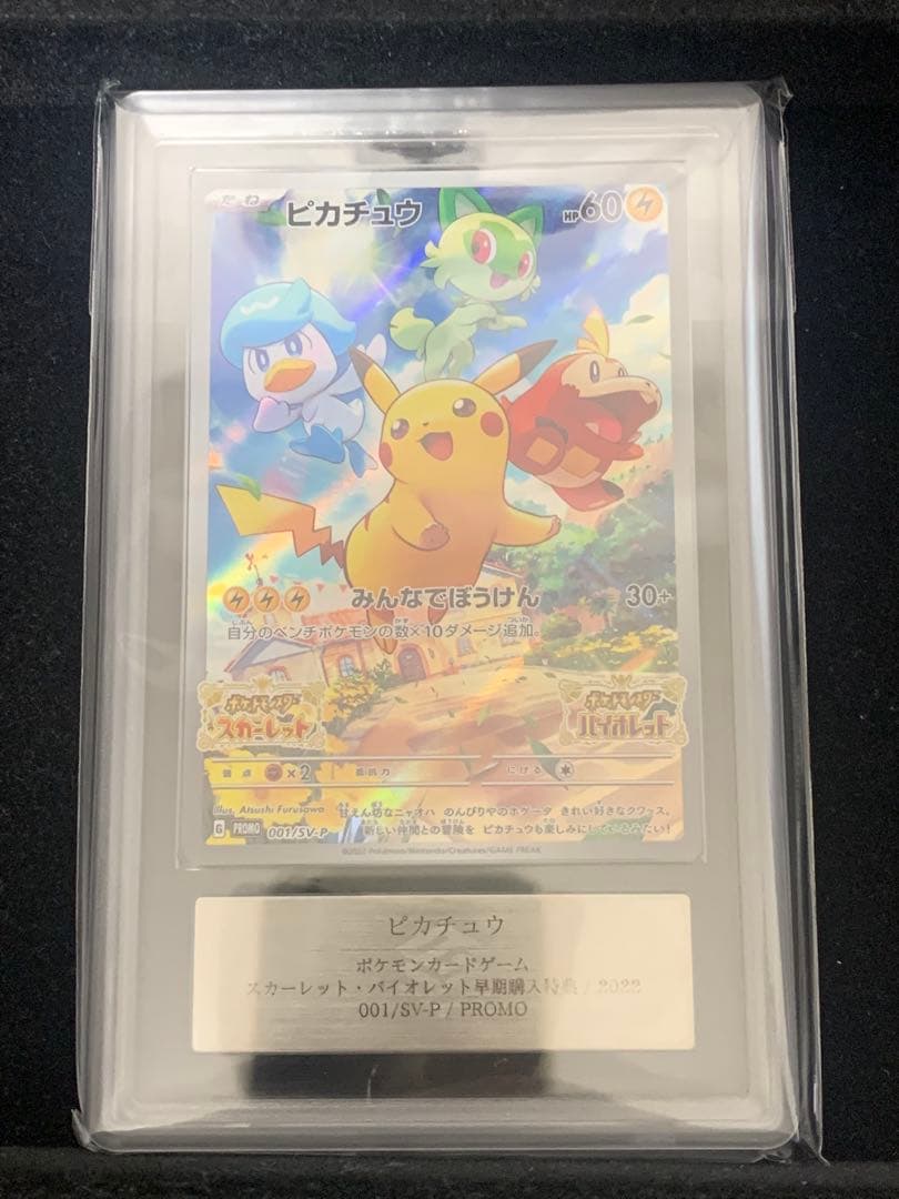 ARS鑑定10 ポケモンカードゲーム　ピカチュウ　ポケカの夏がキタ　プロモ