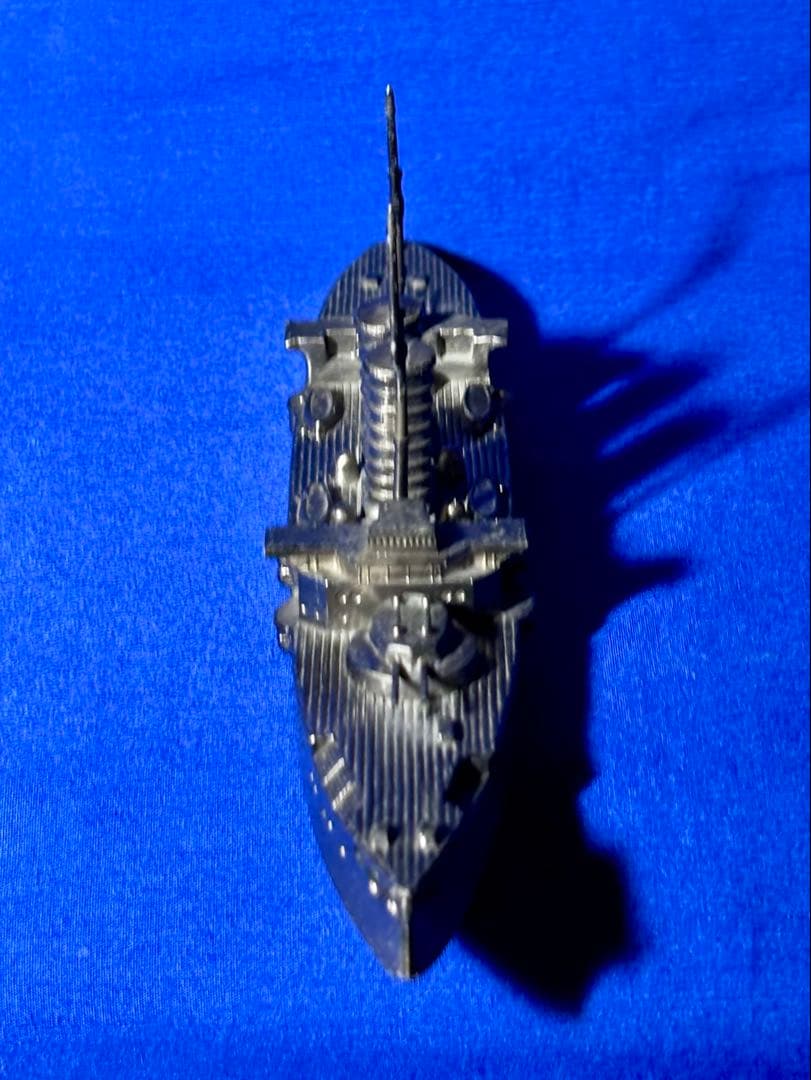 極美 絶版希少品 三笠保存會 戦艦三笠 文鎮 置物 模型 日本海軍 軍艦 東郷