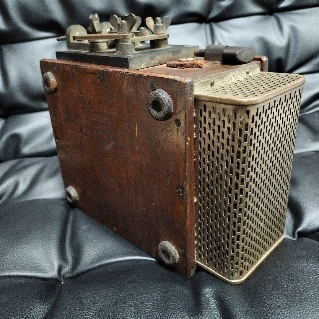 アンティーク 戦前 アンメーター 電流計 古道具 AEG