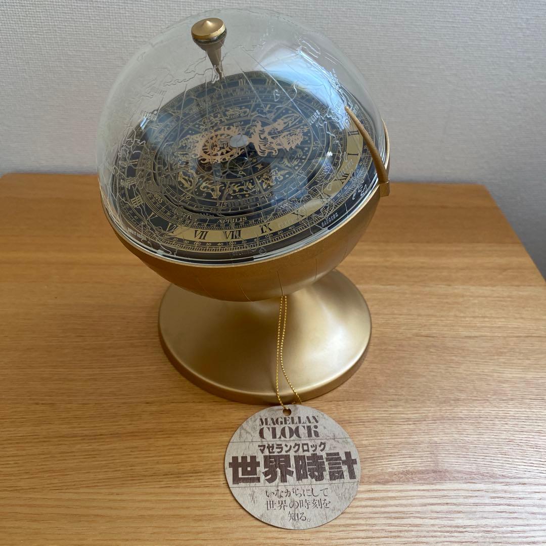 【新品】マゼランクロック 置き型 からくり時計ワールドタイマー