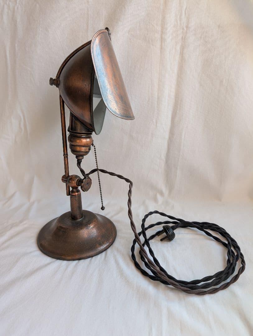 1910〜20年代　アメリカ　LYHNE社製デスクランプ　インダストリアル