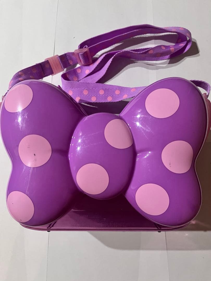 ディズニー　ミニーちゃん　リボン型　ポップコーンバケット　2個セット