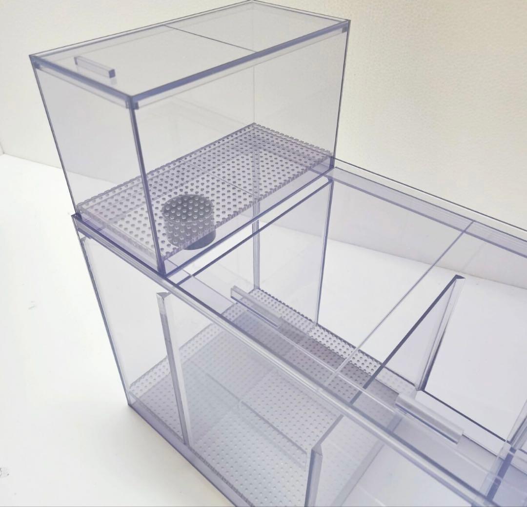 W400×D250×H300 オーバーフロー水槽　三層式濾過層