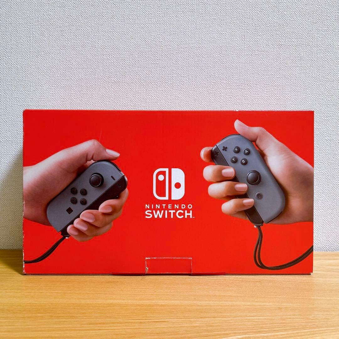 【未使用に近い】 バッテリー強化型 Nintendo Switch 本体 グレー
