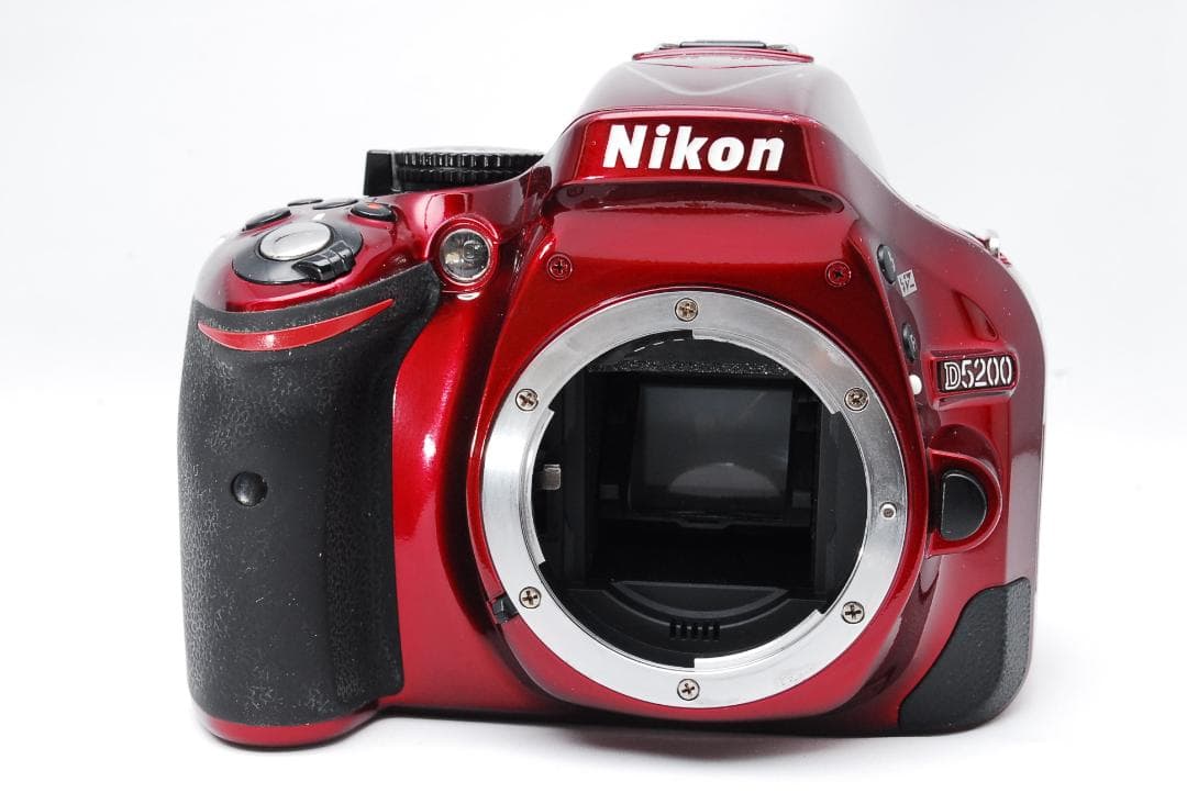 Nikon D5200 ♥ダブルレンズ♥希少色レッド♥ニコン♥デジタル一眼レフ