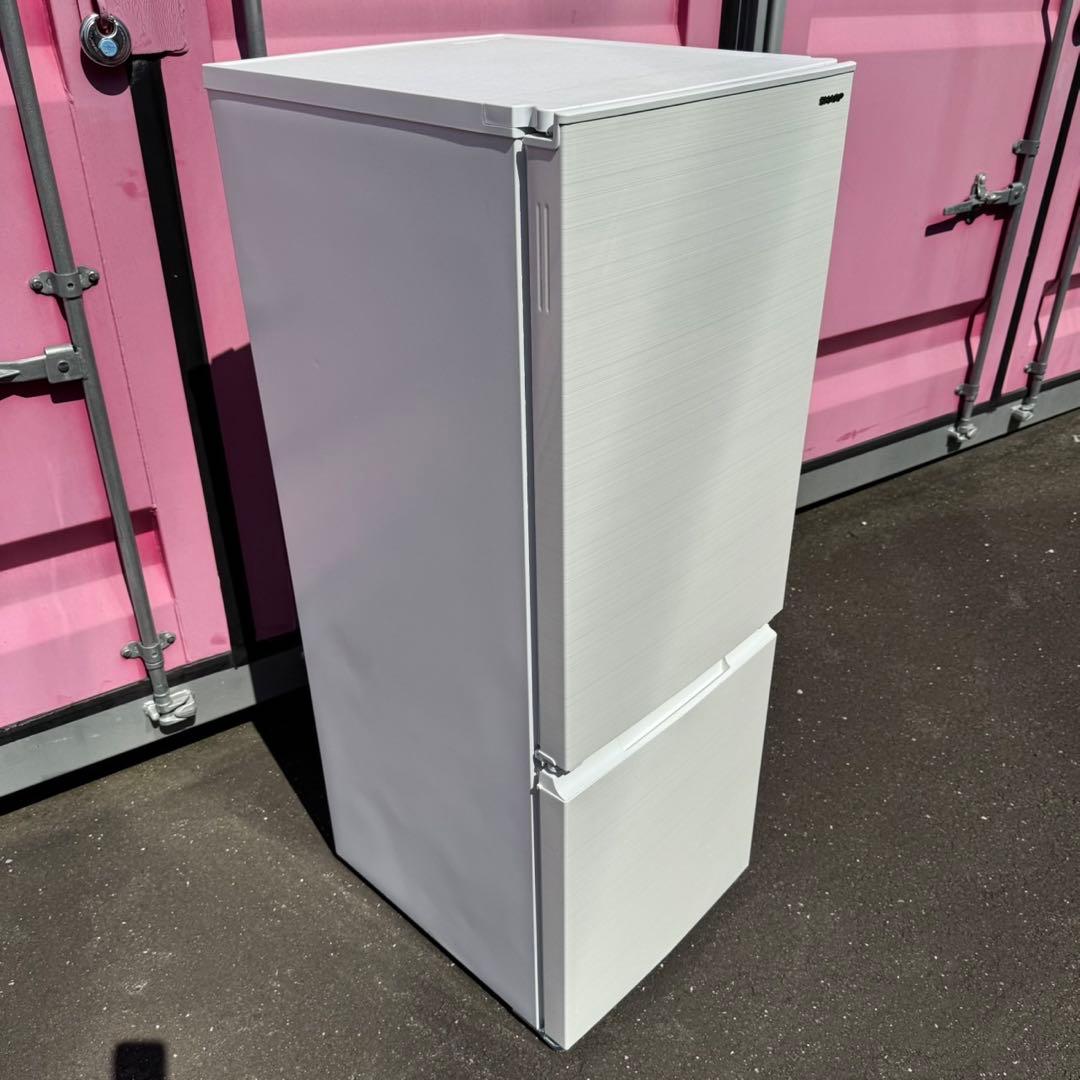 ZH01★2021年製★シャープ　冷蔵庫　右、左開き　大型　自動霜取り