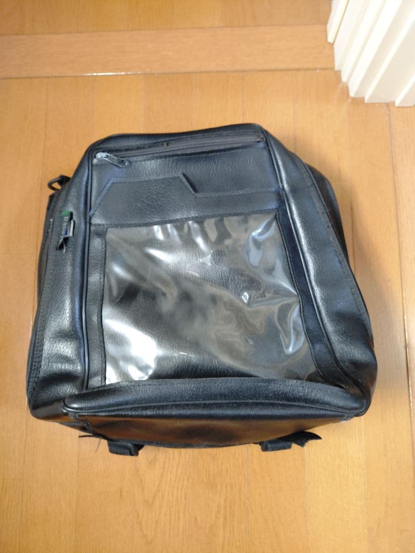 none専用 レザー タンクバッグ ブラック　BAGSTER