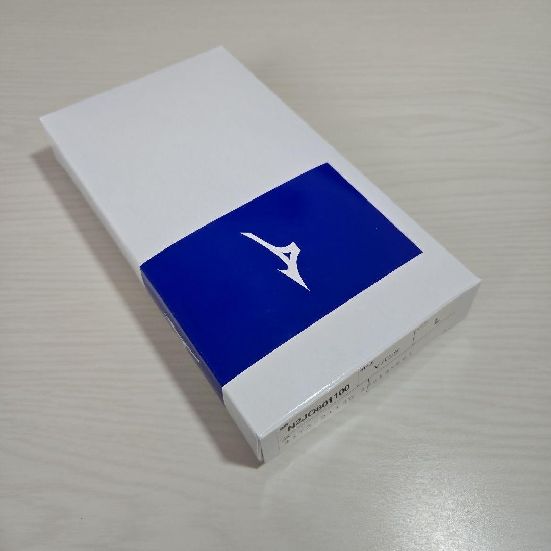 ミズノ　競泳水着　ストリームアクセラ　Vパンツ　Lサイズ　ブルー/ネイビー