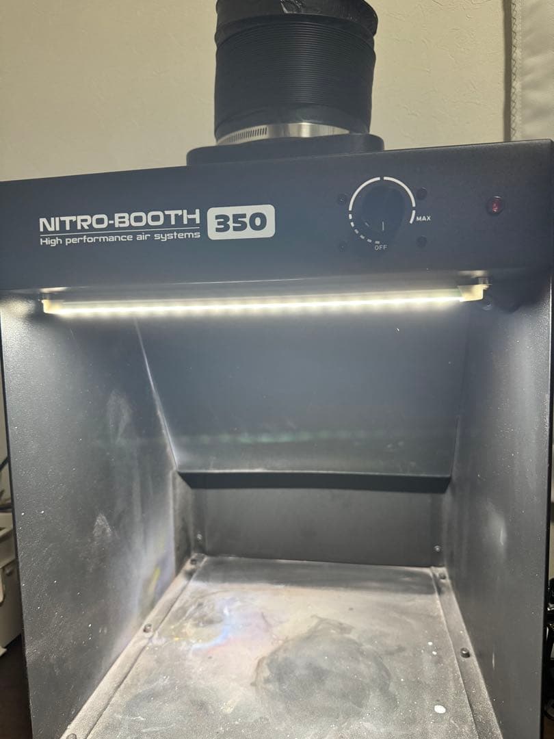NITRO-BOOTH 350 高性能エアシステム　塗装ブース