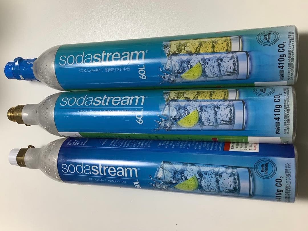 【総額2万8000円相当】ソーダストリーム新品ガスボンベ付き大容量8点