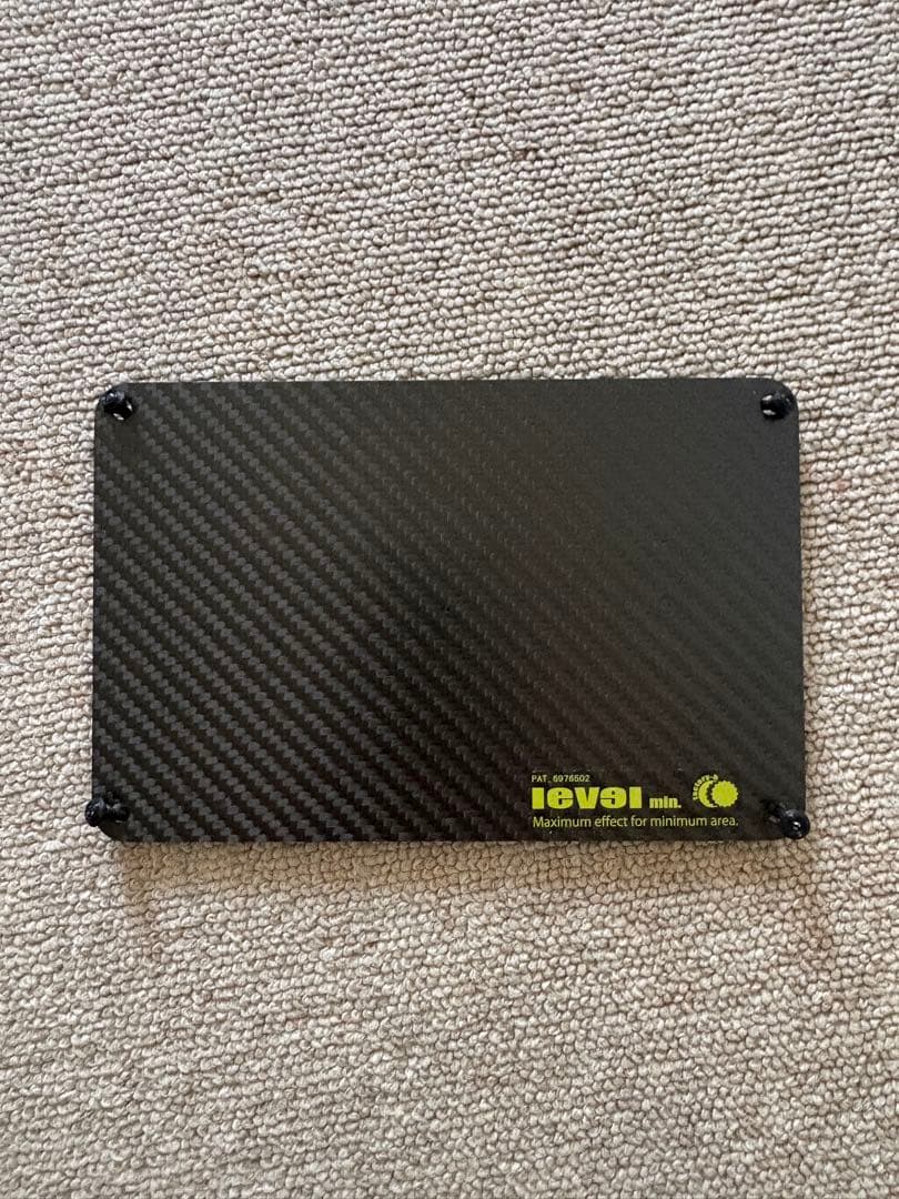 factory-b LEVEL min. 46g CFRPテーブル　新品