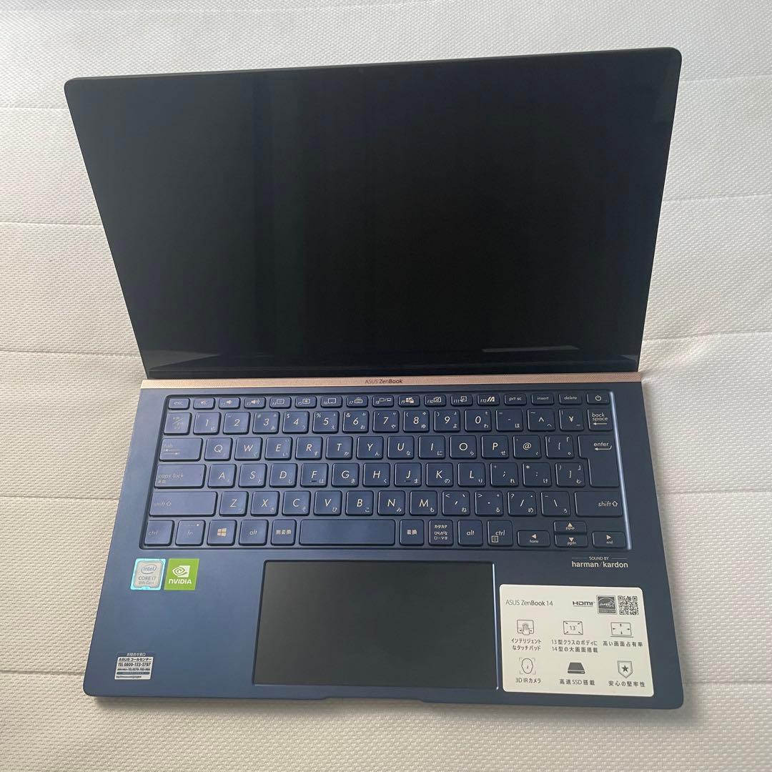 ASUS ZenBook 14 ロイヤルブルー UX434FL-8565