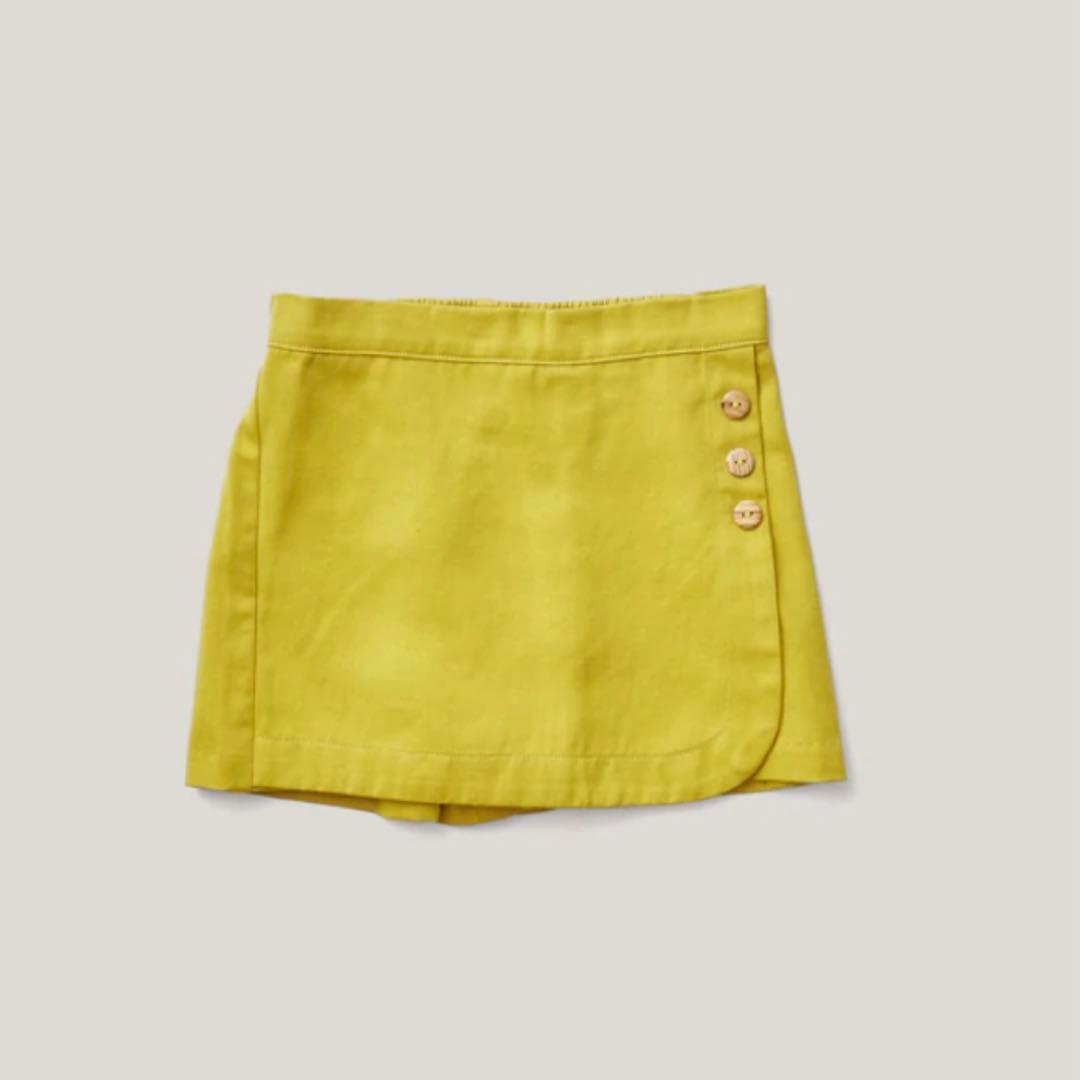 【新品未使用】soor ploom olive skort 4y