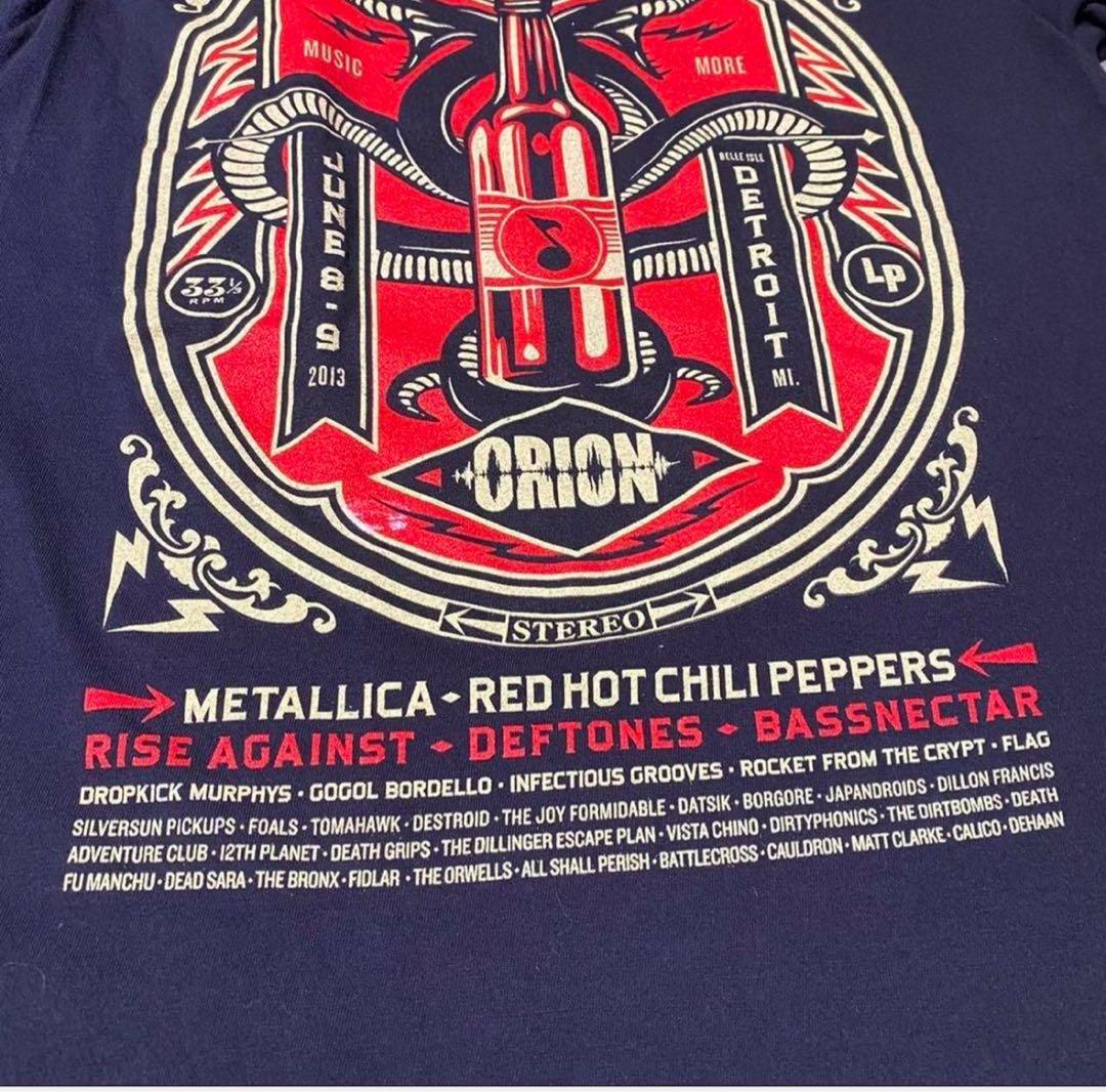 Orion music festival Tシャツ メタリカ　レッチリ