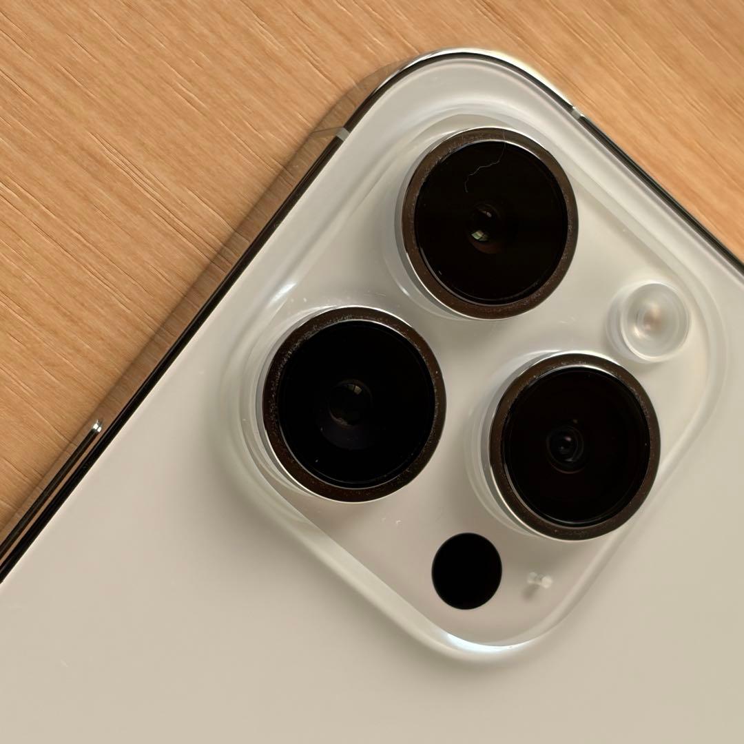 【美品】Apple iPhone14pro 256G シルバー バッテリー88%