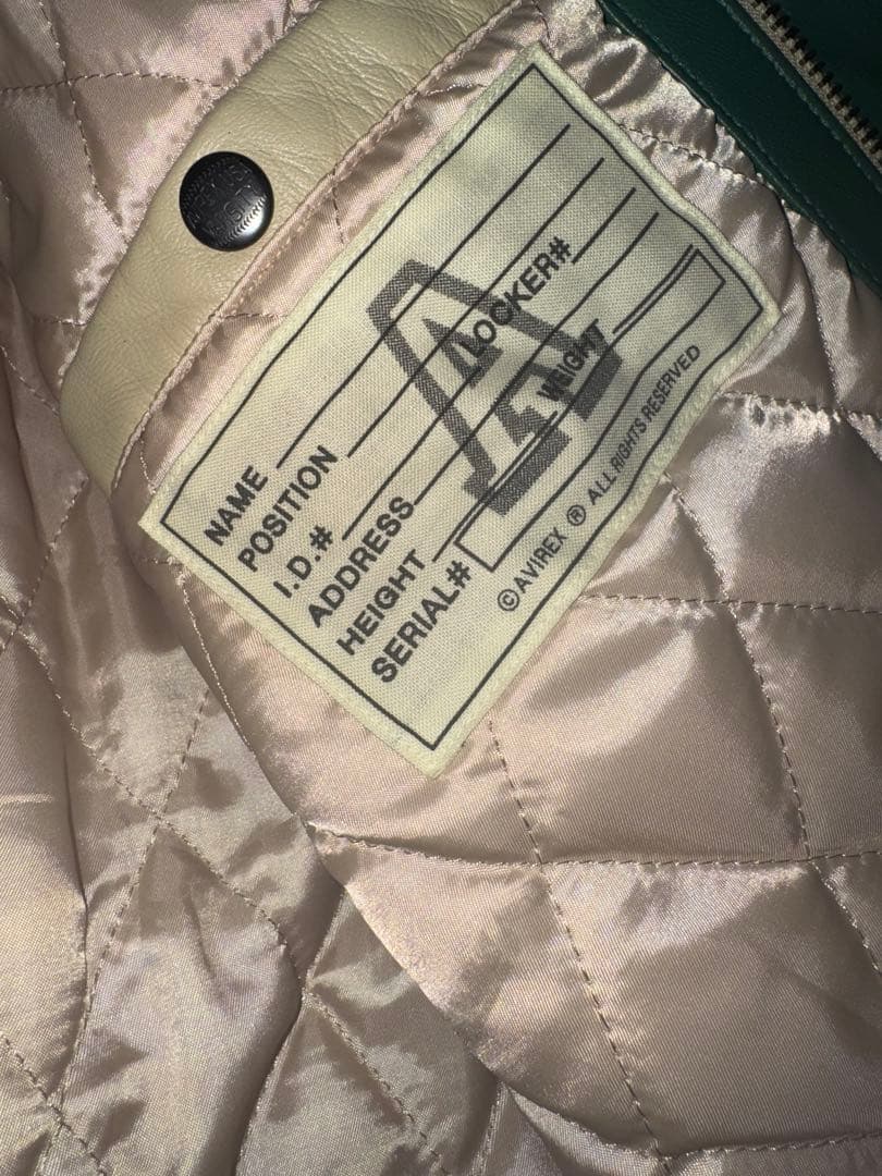 MLVINCE AVIREX レザージャケット L