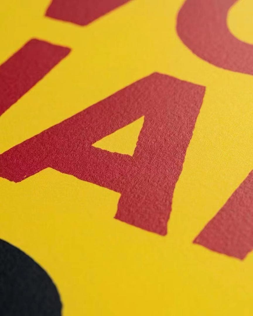 JoanCornella「Work Hard and Then Die」版画