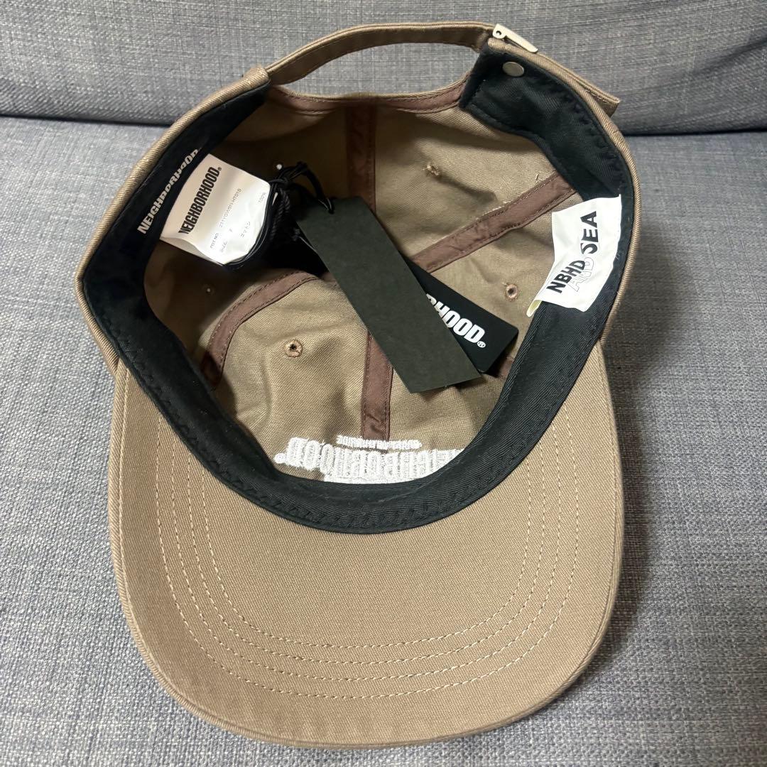 【新品未使用】NEIGHBORHOOD×WINDANDSEA キャップ　ブラウン
