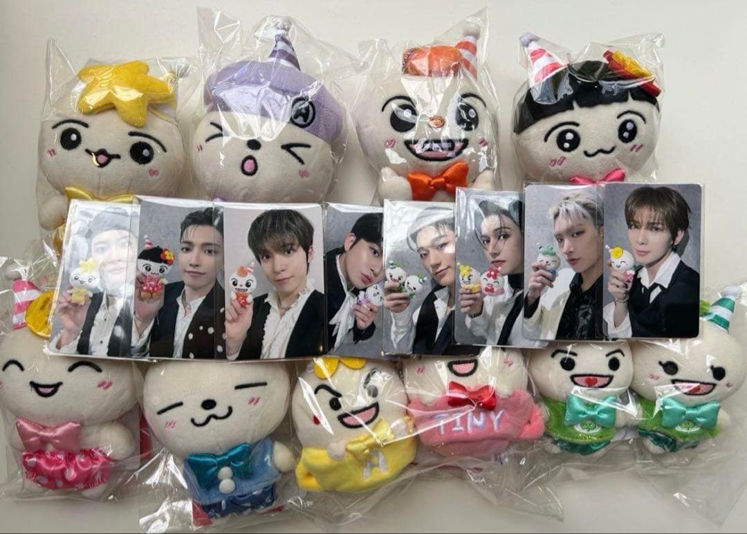 ATEEZ ティズモン teez mon ぬいぐるみ トレカ 8種コンプ