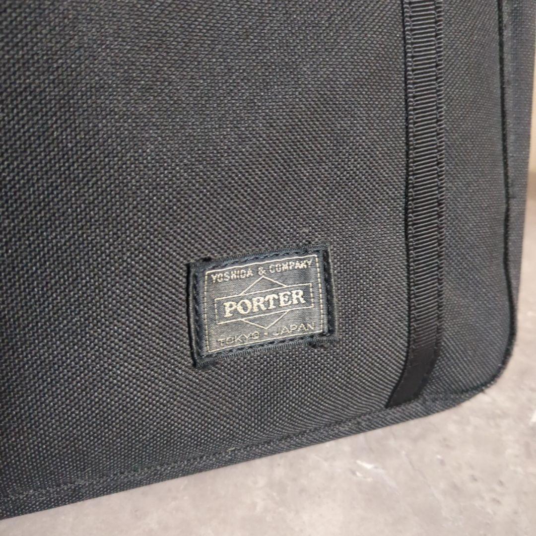 美品☆PORTER ブラック ビジネスバッグ ポーター 2Way B4収納