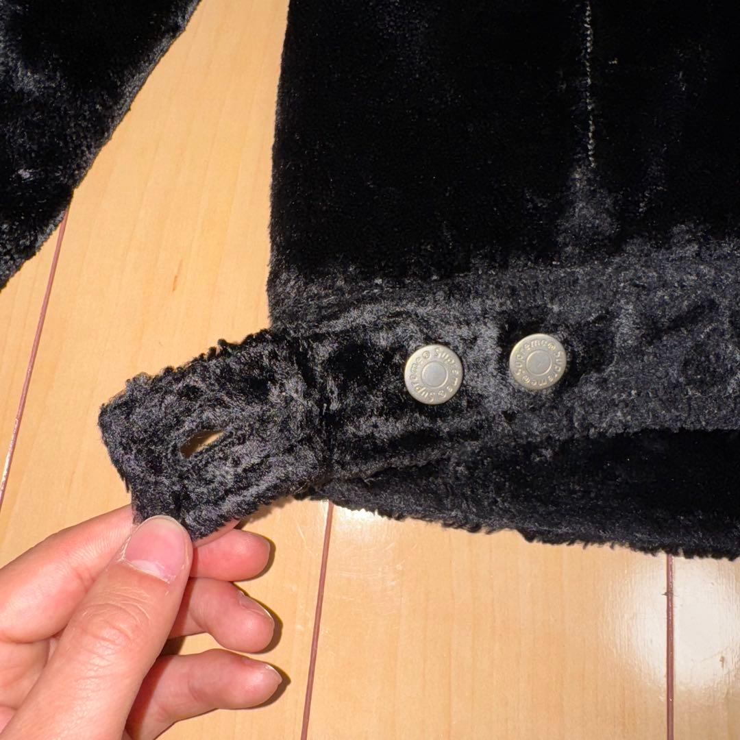 セール‼️ Supreme Fuzzy Pile Trucker Jacket S