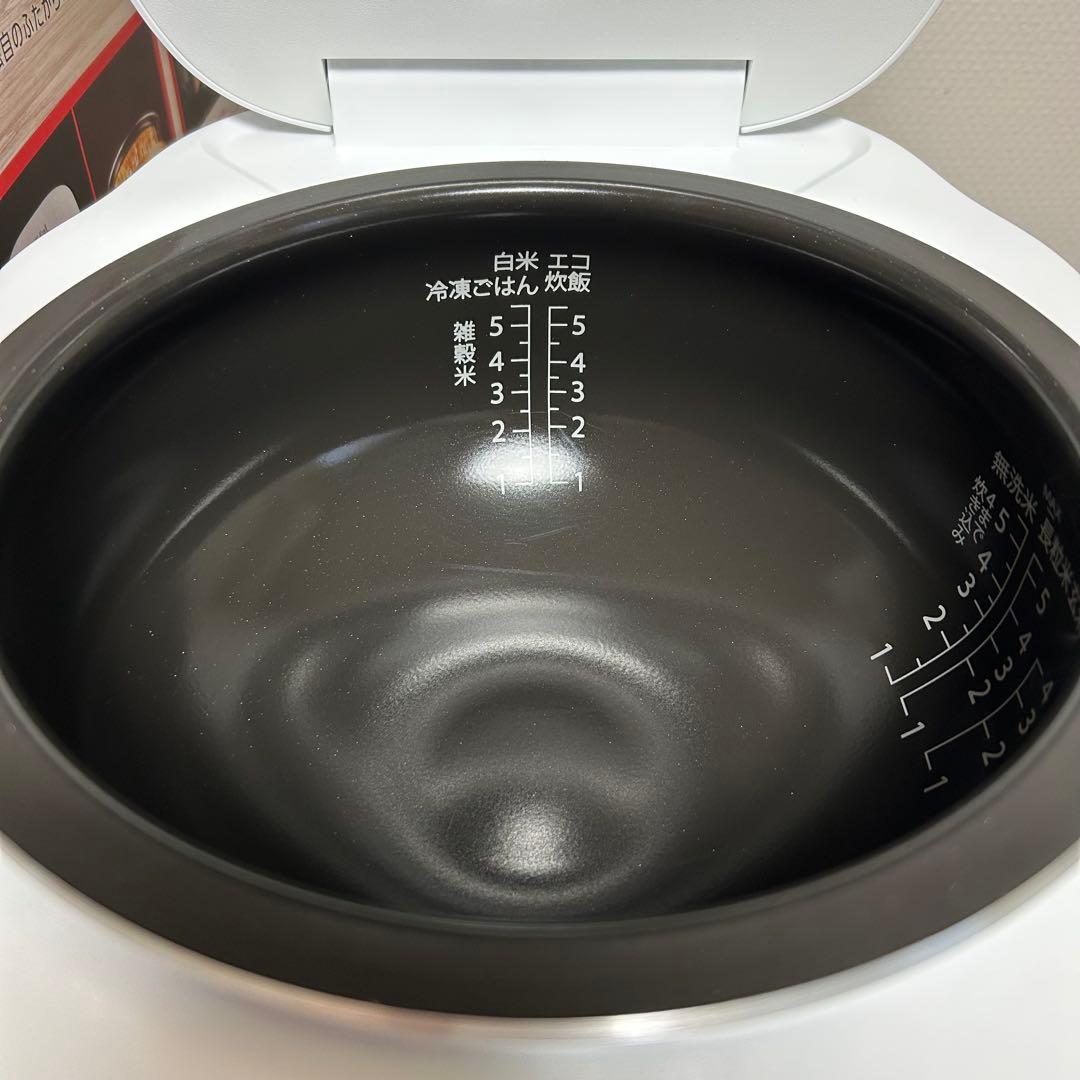 【限界価格】炊飯器 5.5合 ホワイト T-fal(ティファール)