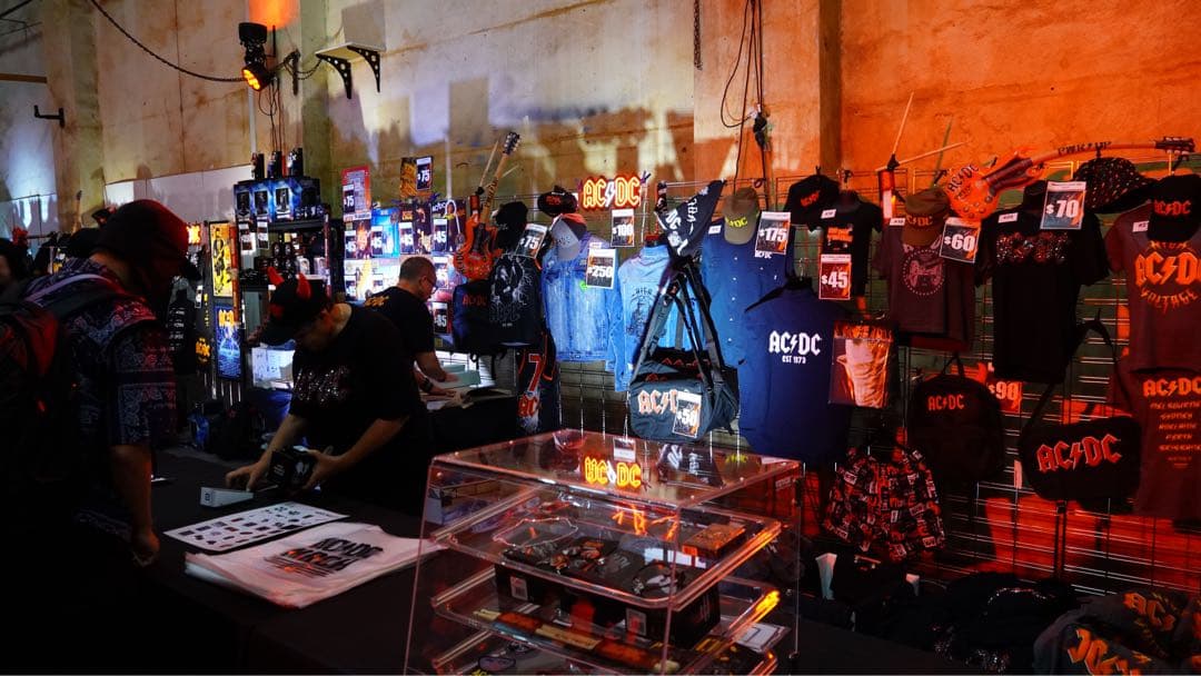 ACDC ツアー限定リトグラフ