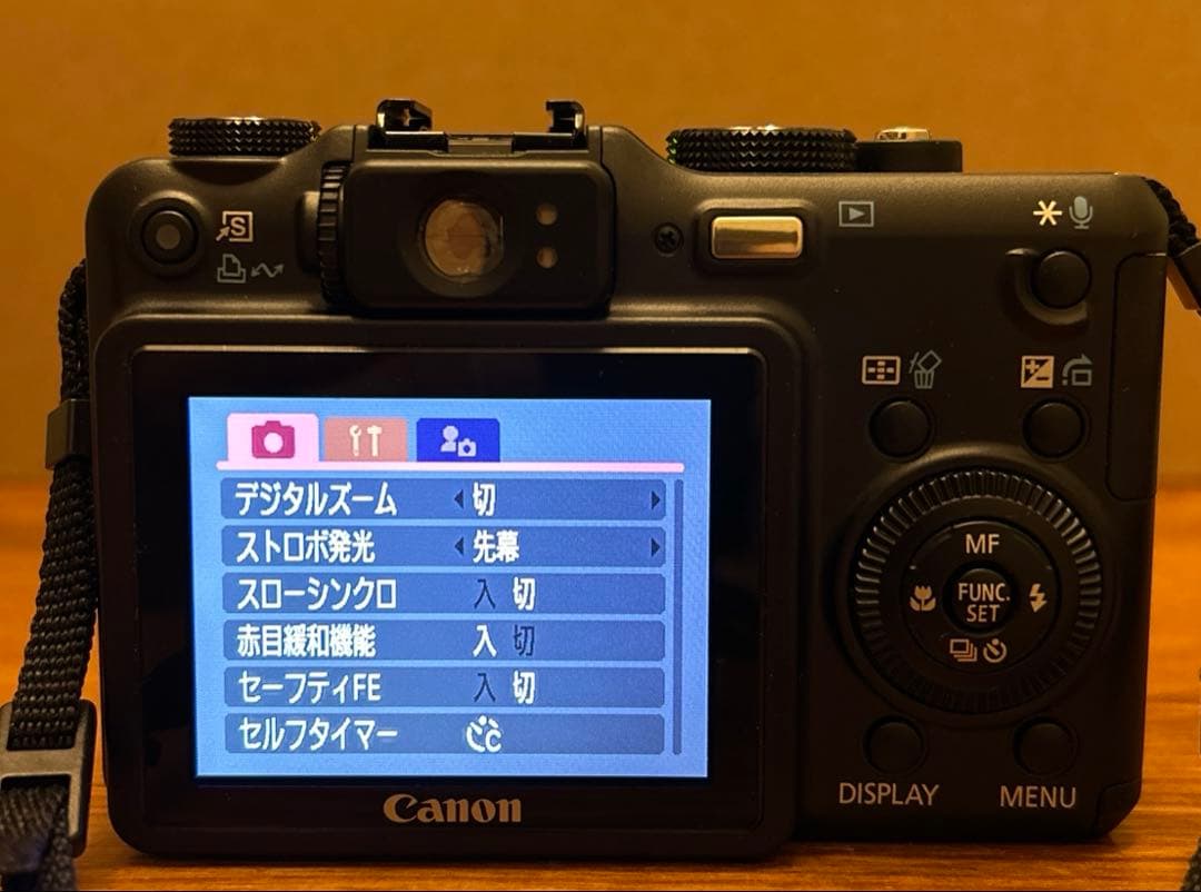 Canon PowerShot G7 純正レザーケース付
