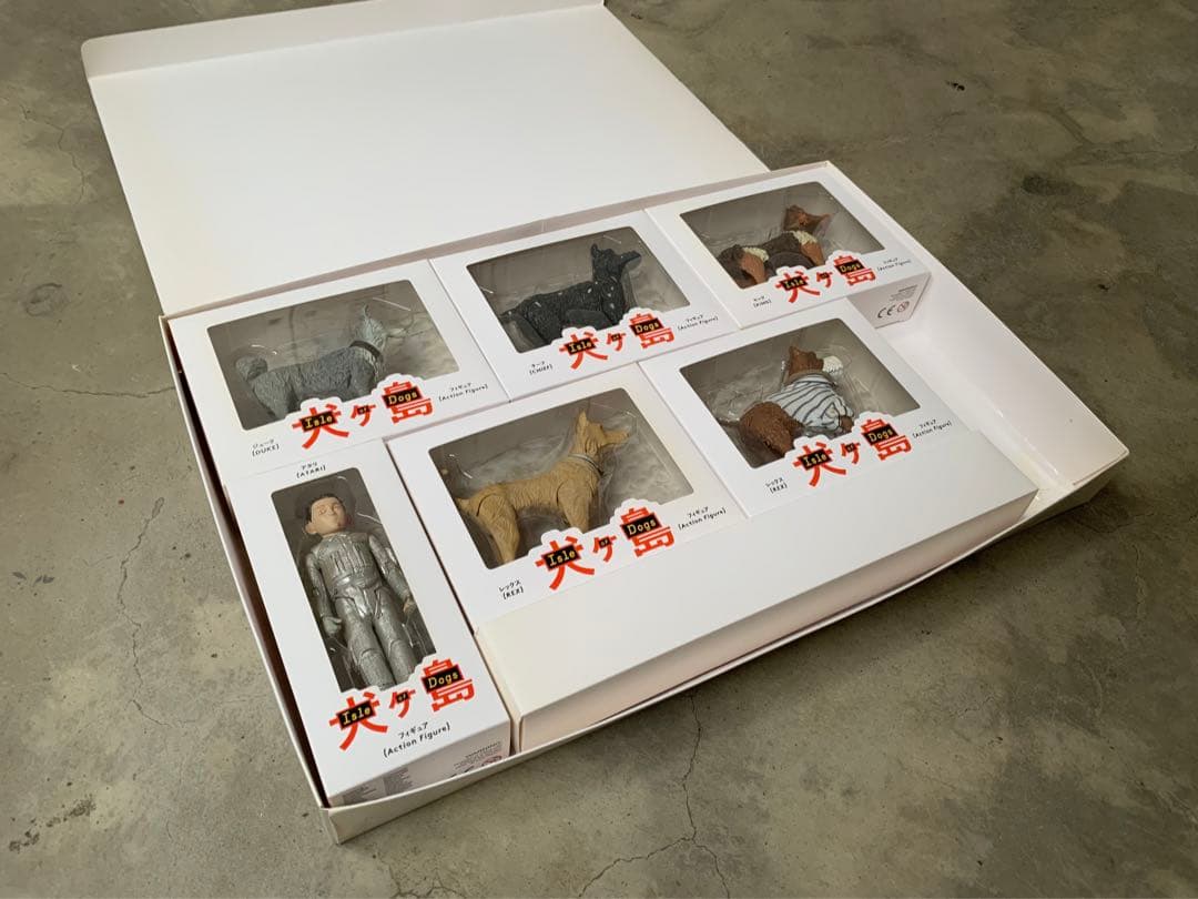 映画　犬ヶ島フィギュア　ウェスアンダーソン