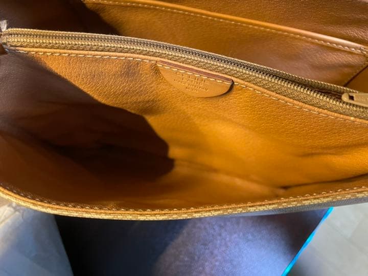 (美品) セリーヌマカダム ショルダーバッグ PVCレザー オールド