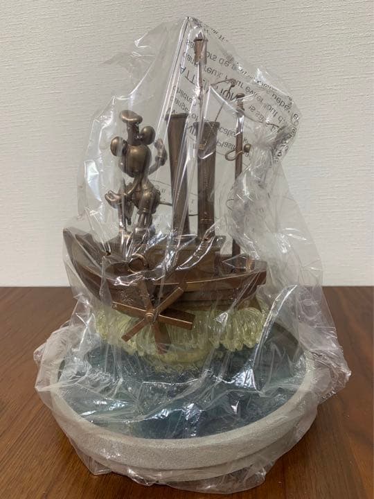 上海ディズニー 蒸気船ウィリー ファウンテン フィギュア