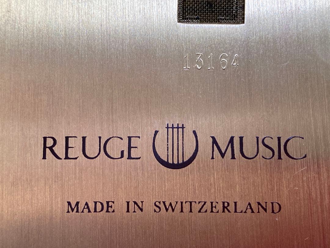 リュージュ社シンギングバード　オルゴール時計