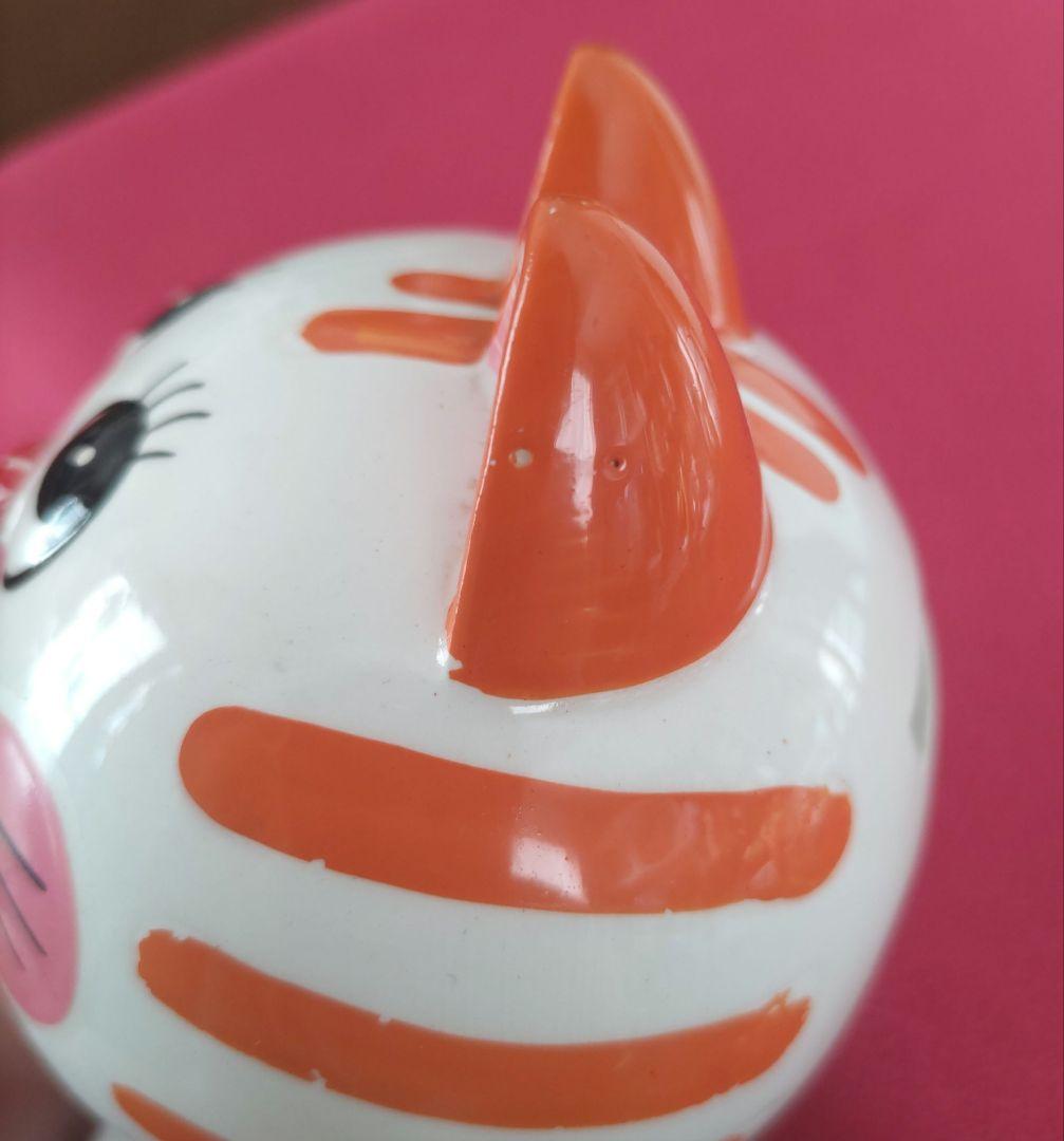 昭和レトロ雑貨 内藤ルネ猫貯金箱