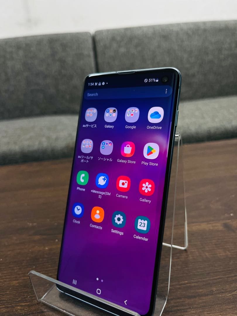 携帯電話本体 Samsung Galaxy S10 128GB black