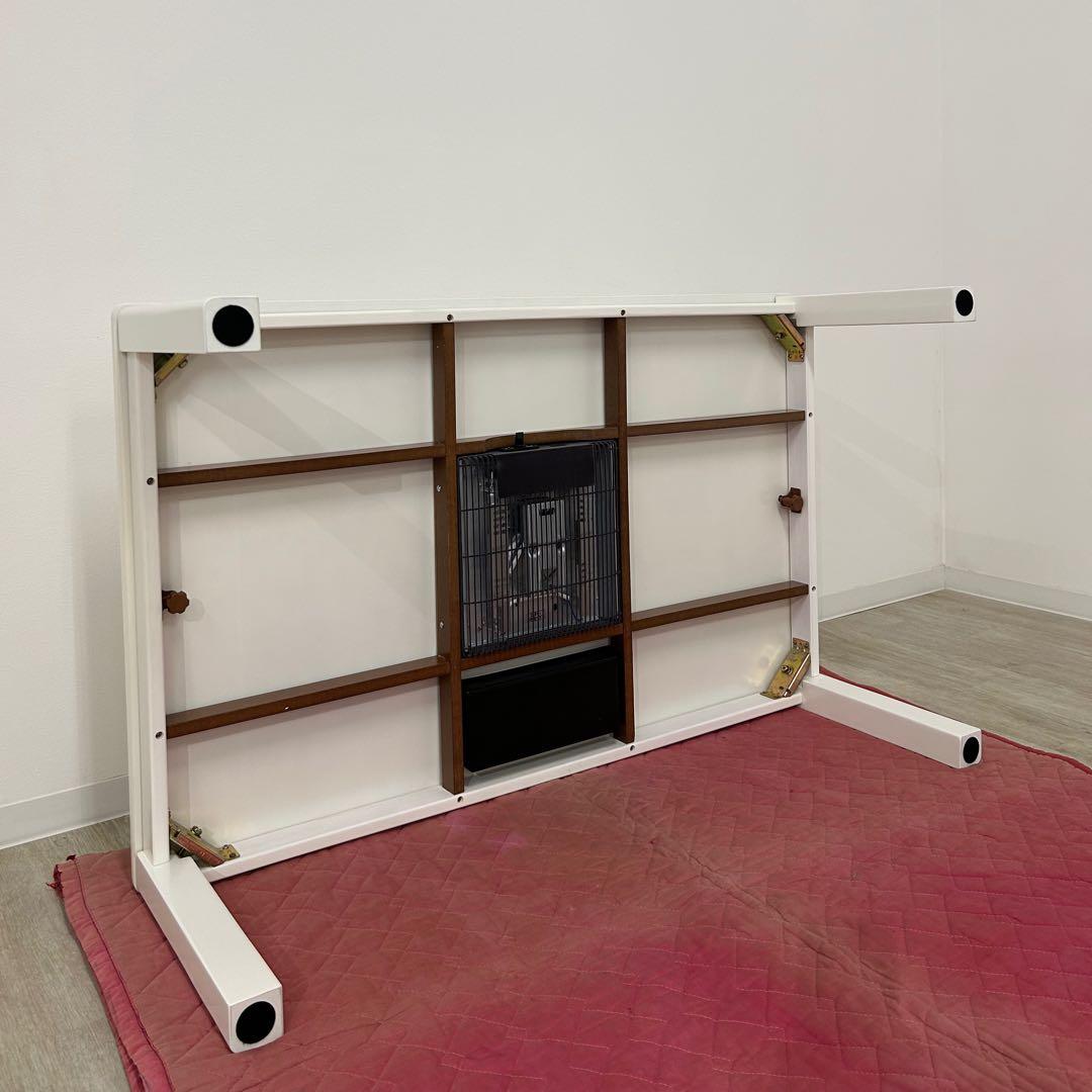 boo樣専用　新品・処分品★白いこたつ 120cm 長方形炬燵 シンプル 北欧風