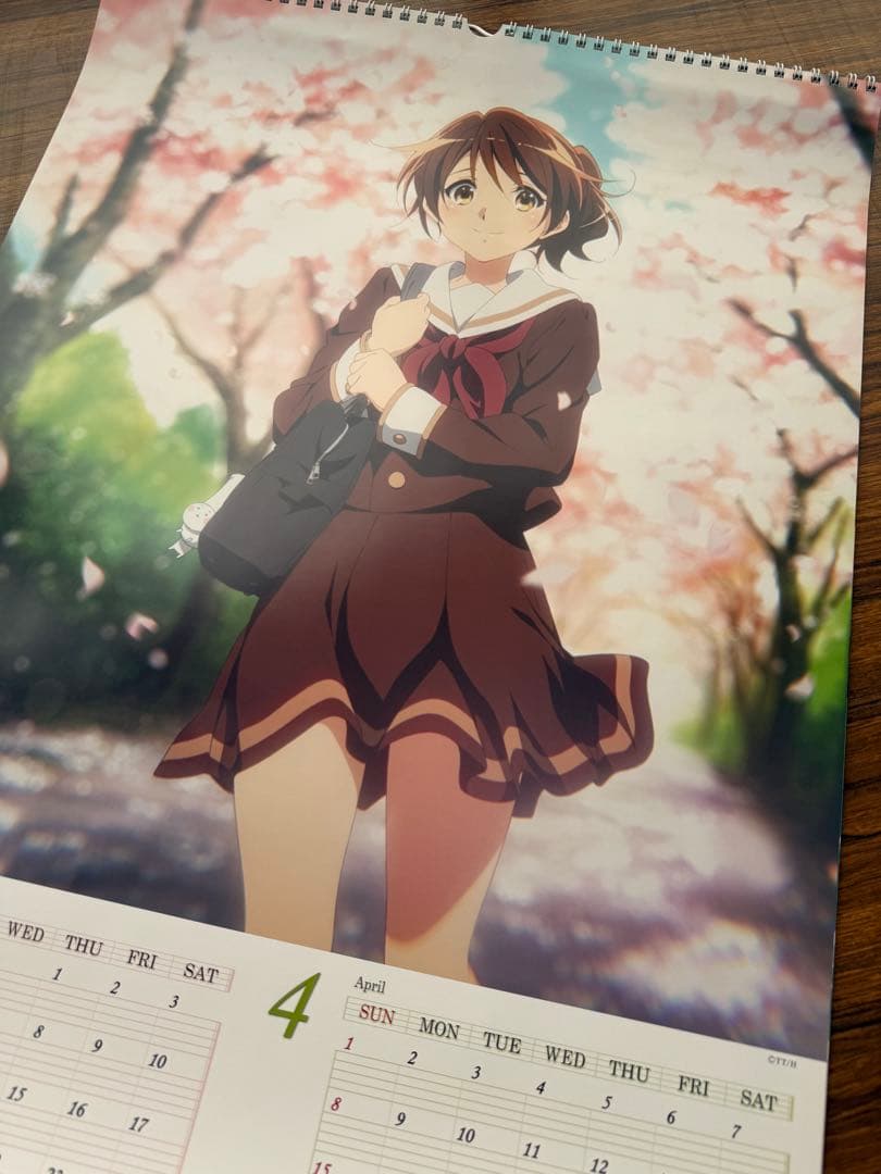 響け!ユーフォニアム 壁掛けカレンダー 2017・2018セット