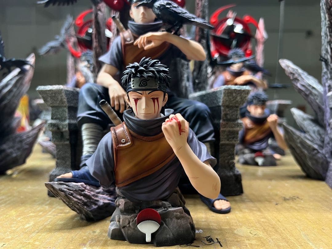 NARUTOナルト　うちは シスイ　ガレージキッド　フィギュア　完成品