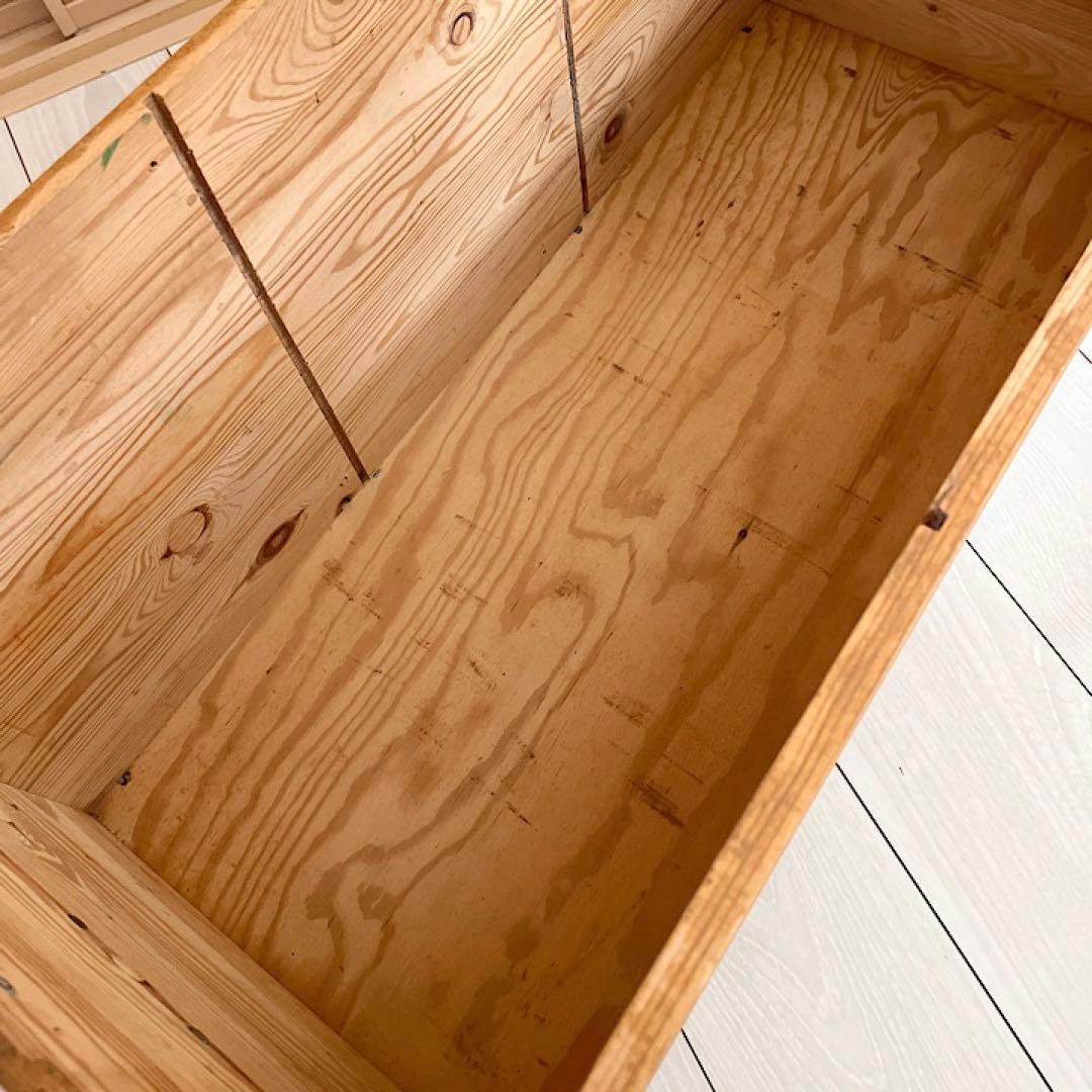 スウェーデン軍　木箱　アンティーク