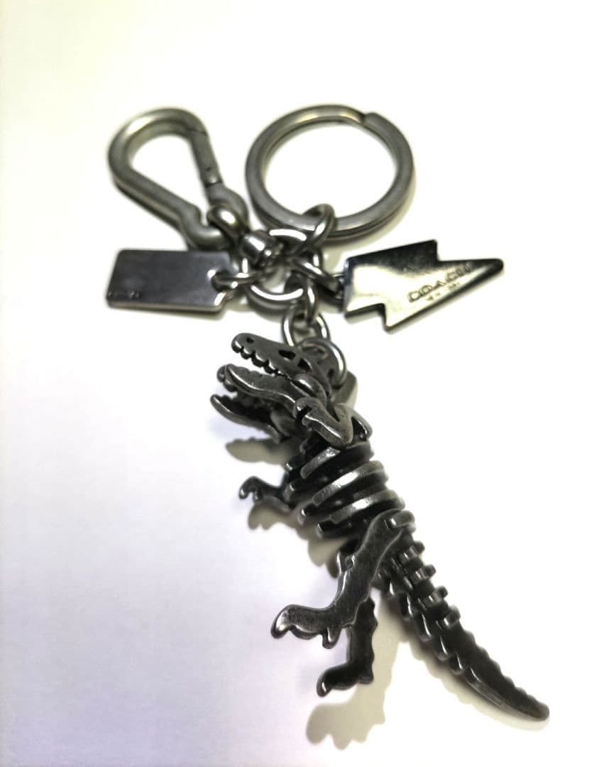 COACH 　恐竜骨格　キーホルダー