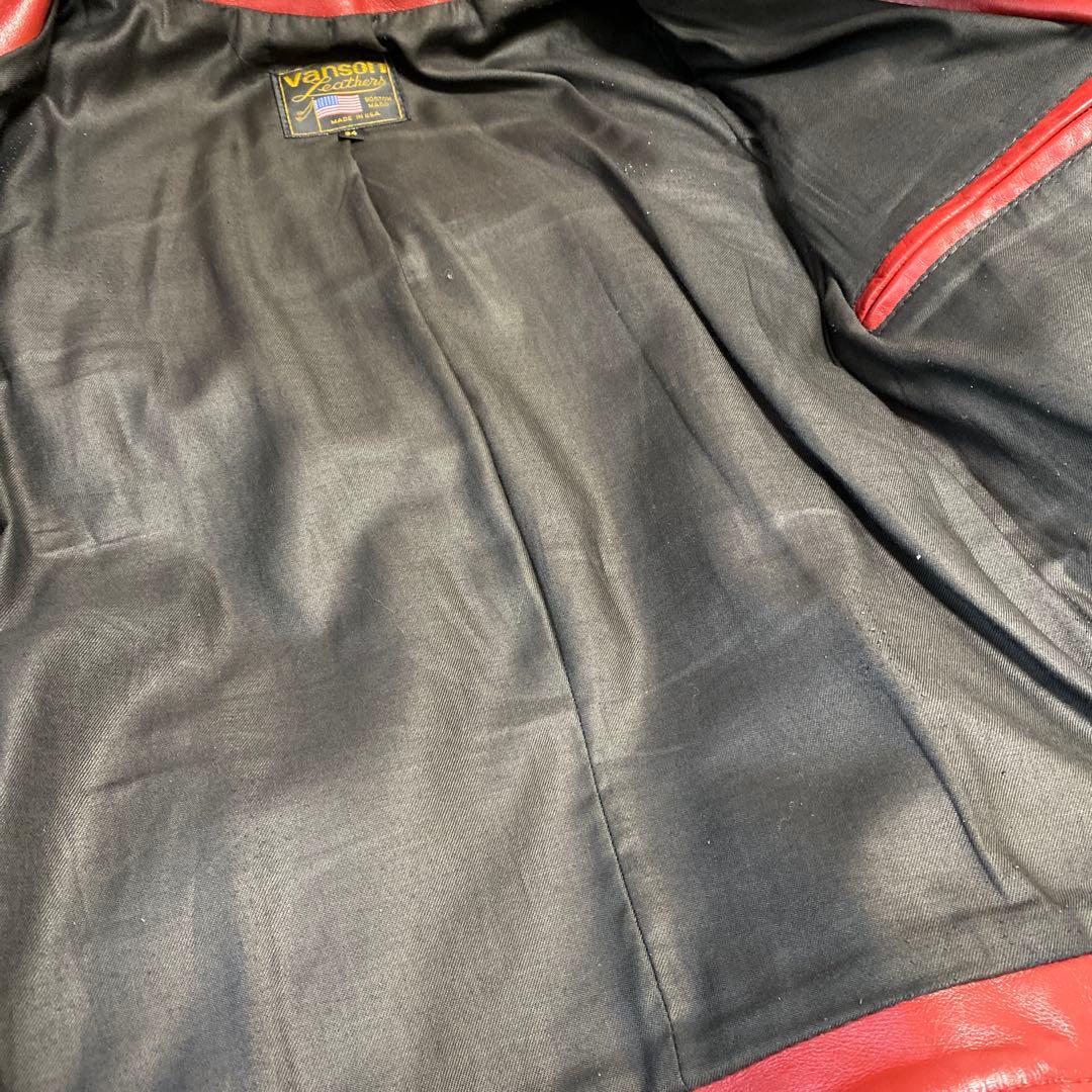 と*も様 VANSON バンソン ENF ワインレッド　34