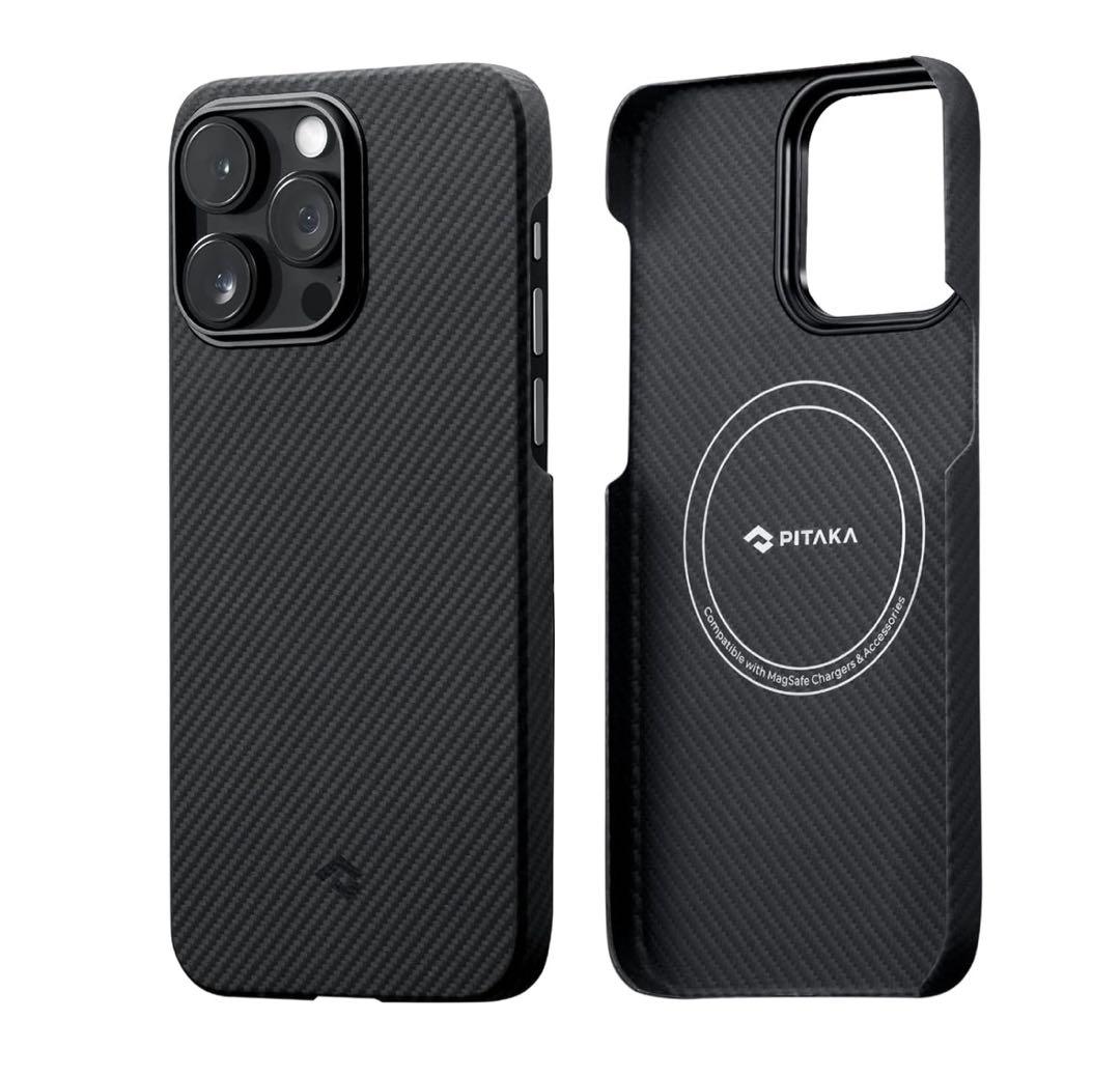 PITAKA iPhone用カーボンファイバーケース　6.1インチ