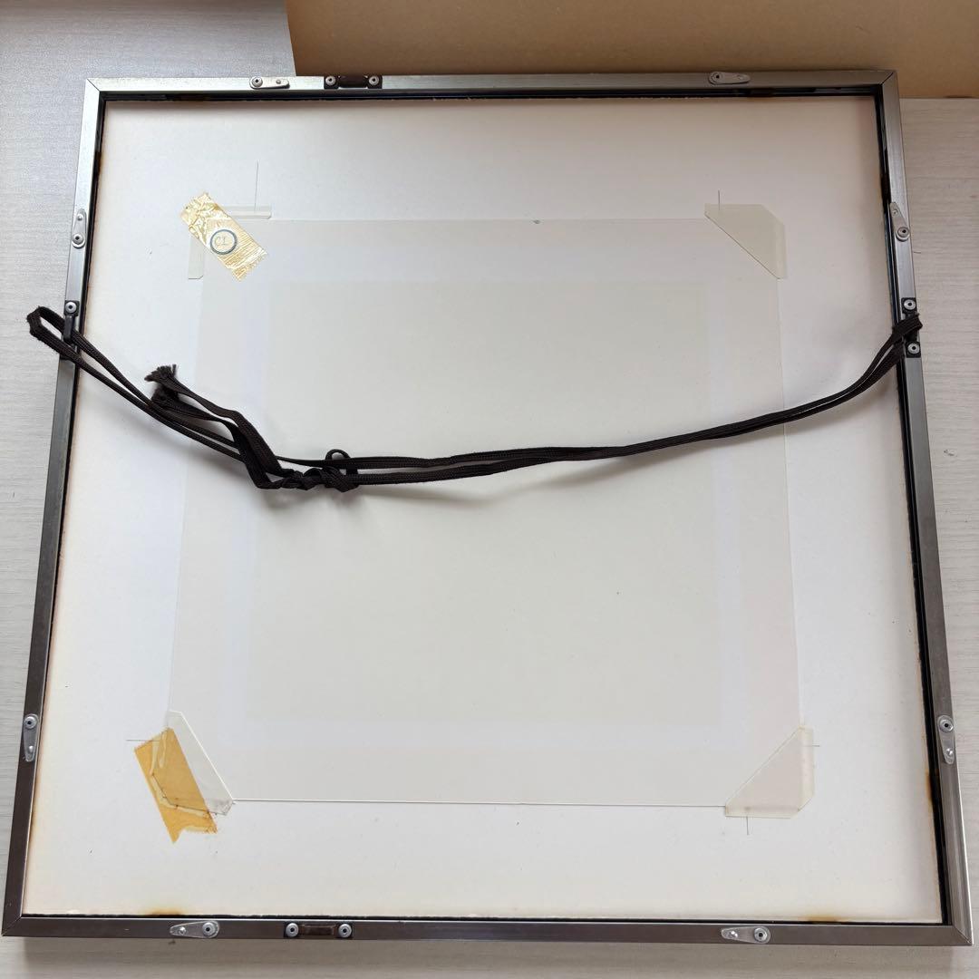 笠井正博氏　シルクスクリーン　「アジアンダムII」1983年作