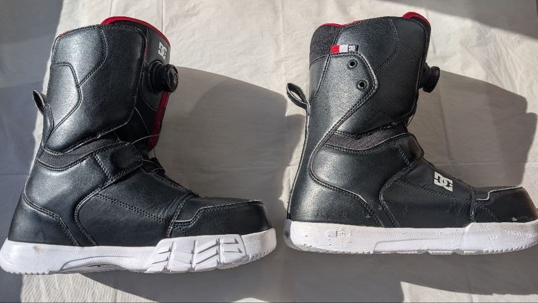 DC SCOUT 26.5cm BOA スノーボードブーツ ブラック/レッド