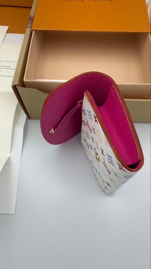 専用あらまさ様村上隆 三つ折り財布 LV×TM ポルトモネ・ロザリ M13399