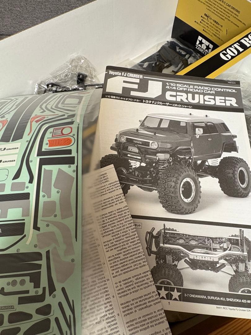 タミヤ cr01トヨタ FJクルーザー CR-01