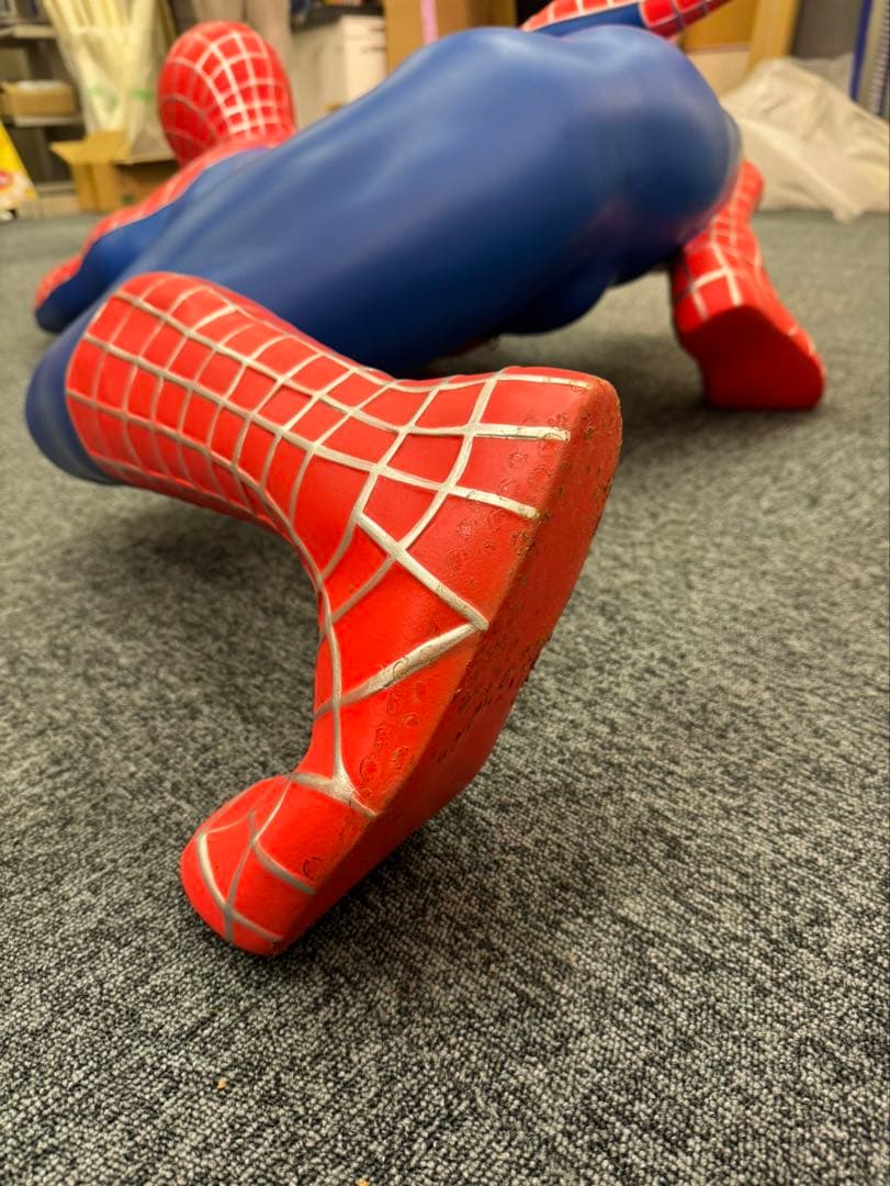 ヒロ　(中古品) スパイダーマン クローリングポーズ フィギュア
