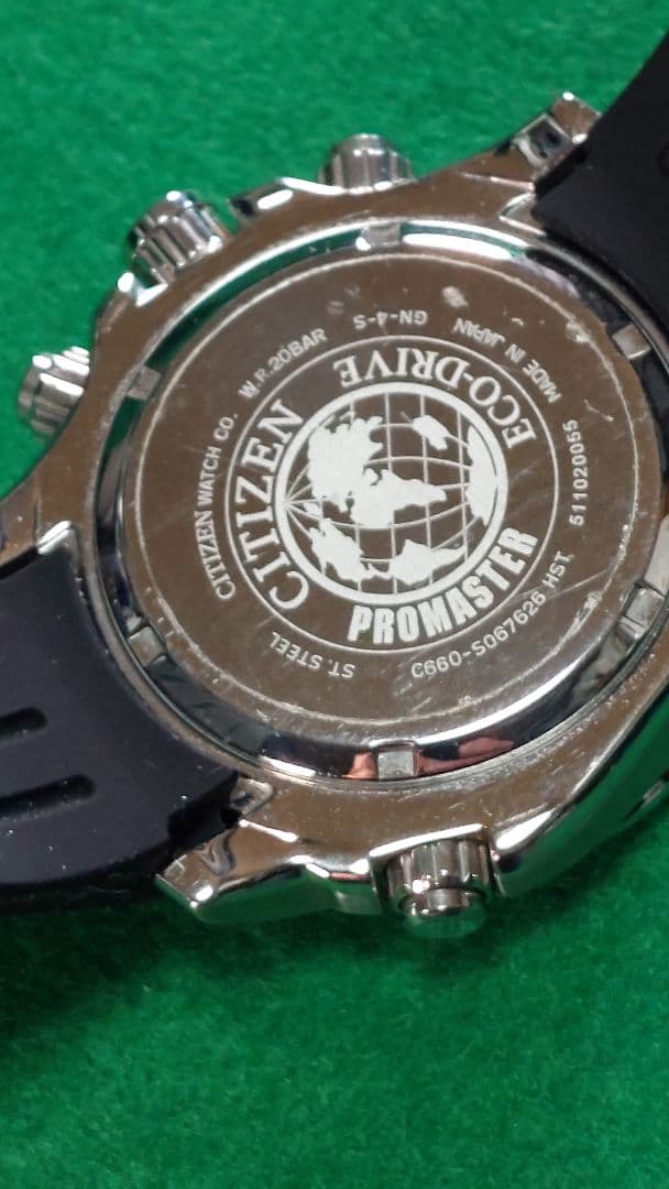 サ*ア様 CITIZEN Eco-Drive クロノグラフ 時計