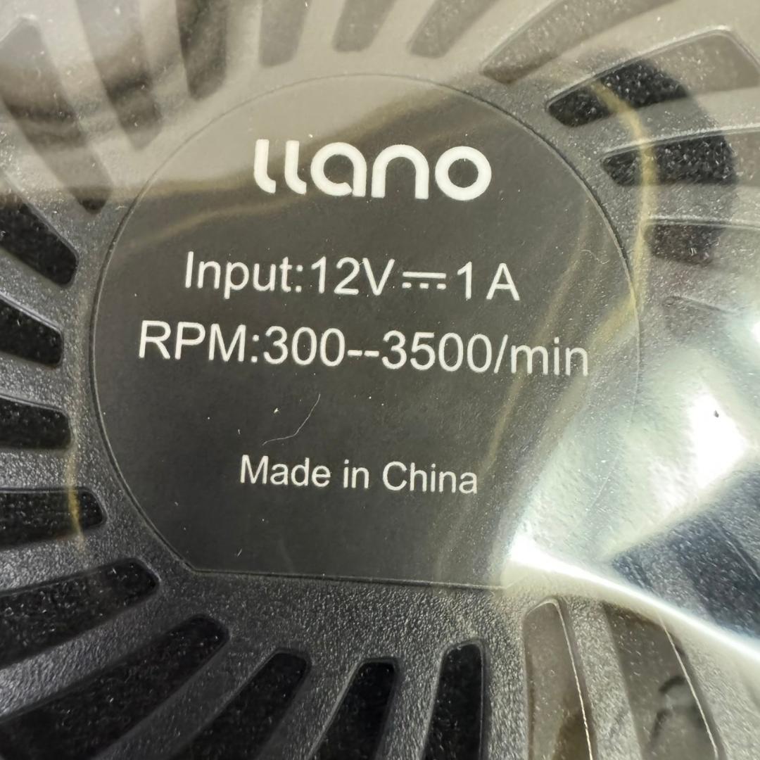 ☆未使用　LLANO　ノートパソコンクーラースタンド　V10BK　ラノ