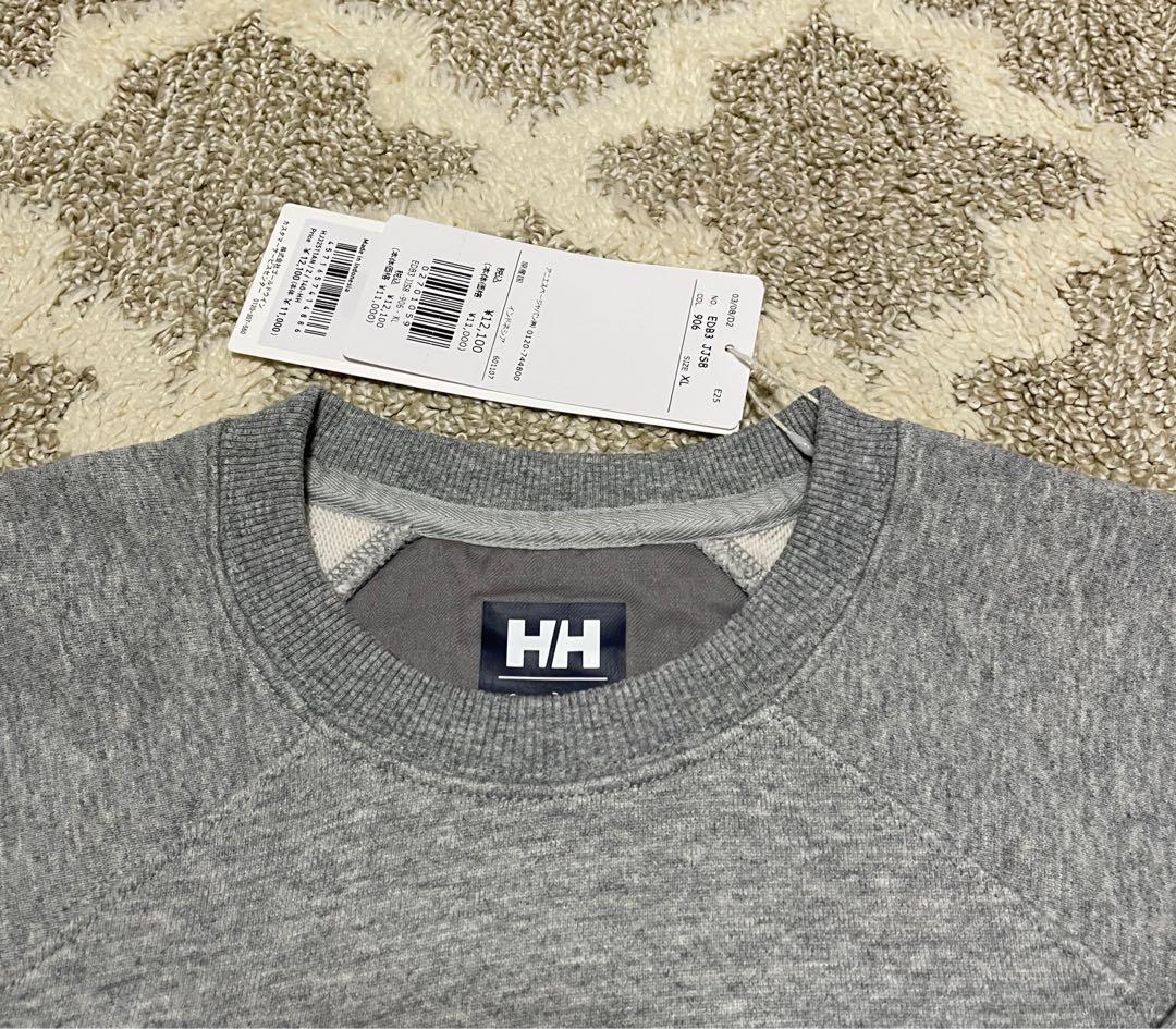 アニエス・ベー✖️Helly Hansen グレー トレーナー・新品未使用タグ付