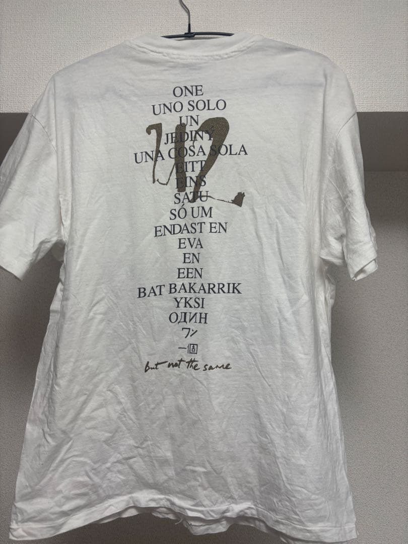 【U2】OneツアーTシャツ Hanes Beefy USA製 XLサイズ90s